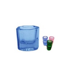 VASO DAPPEN CRISTAL AZUL...