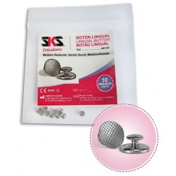 BOTONES LINGUALES METALICOS