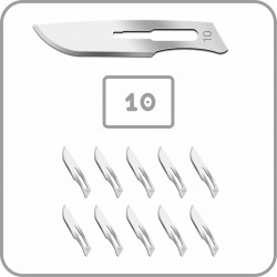 HOJAS BISTURI Nº 10 PACK 10...