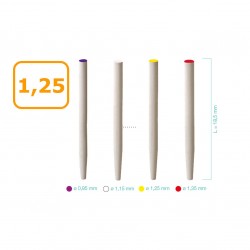 POSTES FIBRA 1,25 AMARILLO...